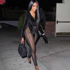 Комбинезон женский с длинным рукавом и V-образным вырезом, Осень-зима, 2021