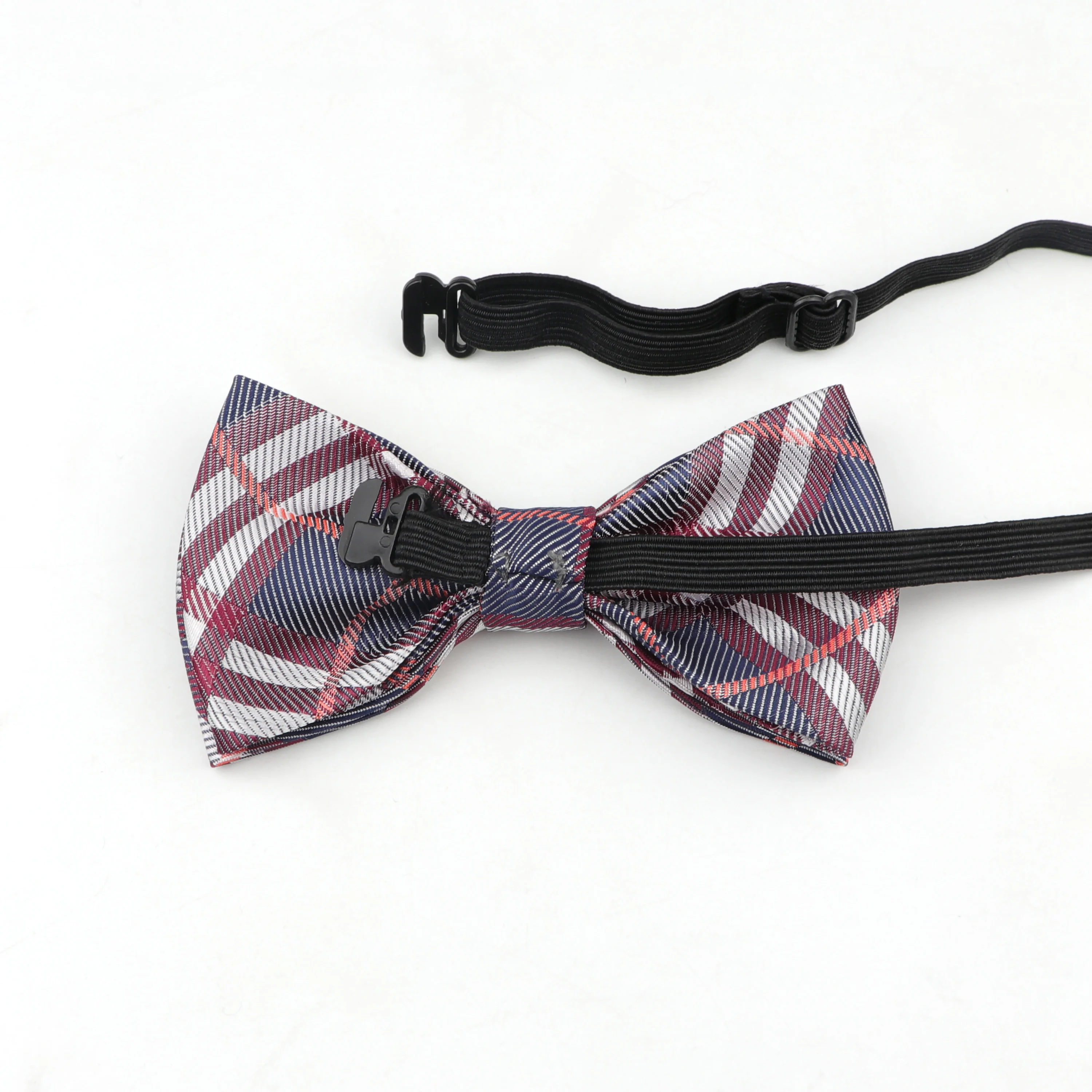 Детский галстук бабочка для мальчиков и детей клетка свадьбы горошек в полоску