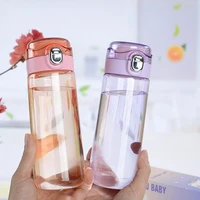 summer 500ml portable leak proof water cup girl bottle high quality tour outdoor bicycle sports drinking plastic water bottles