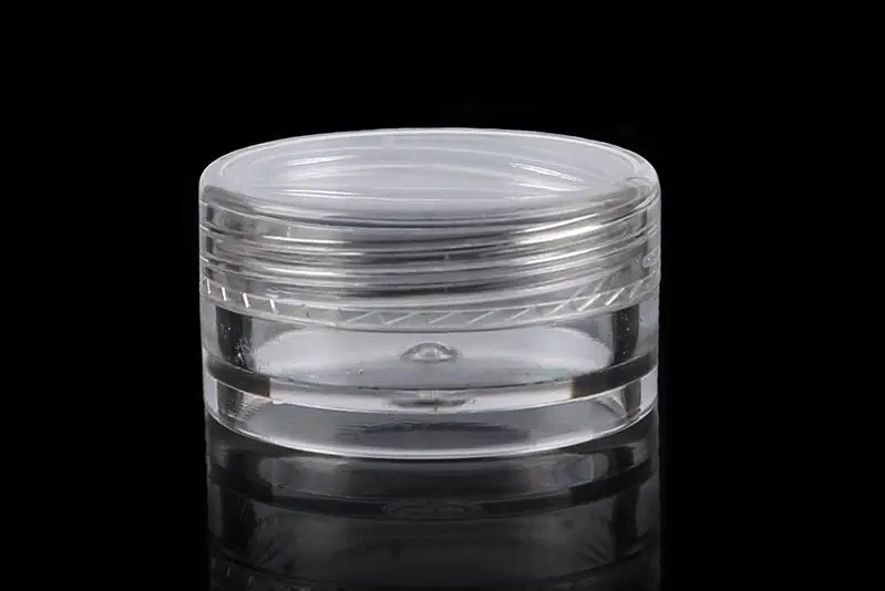 5 шт./лот пластик мл Косметическая банка Пустые Тени для век чехол бутылки с