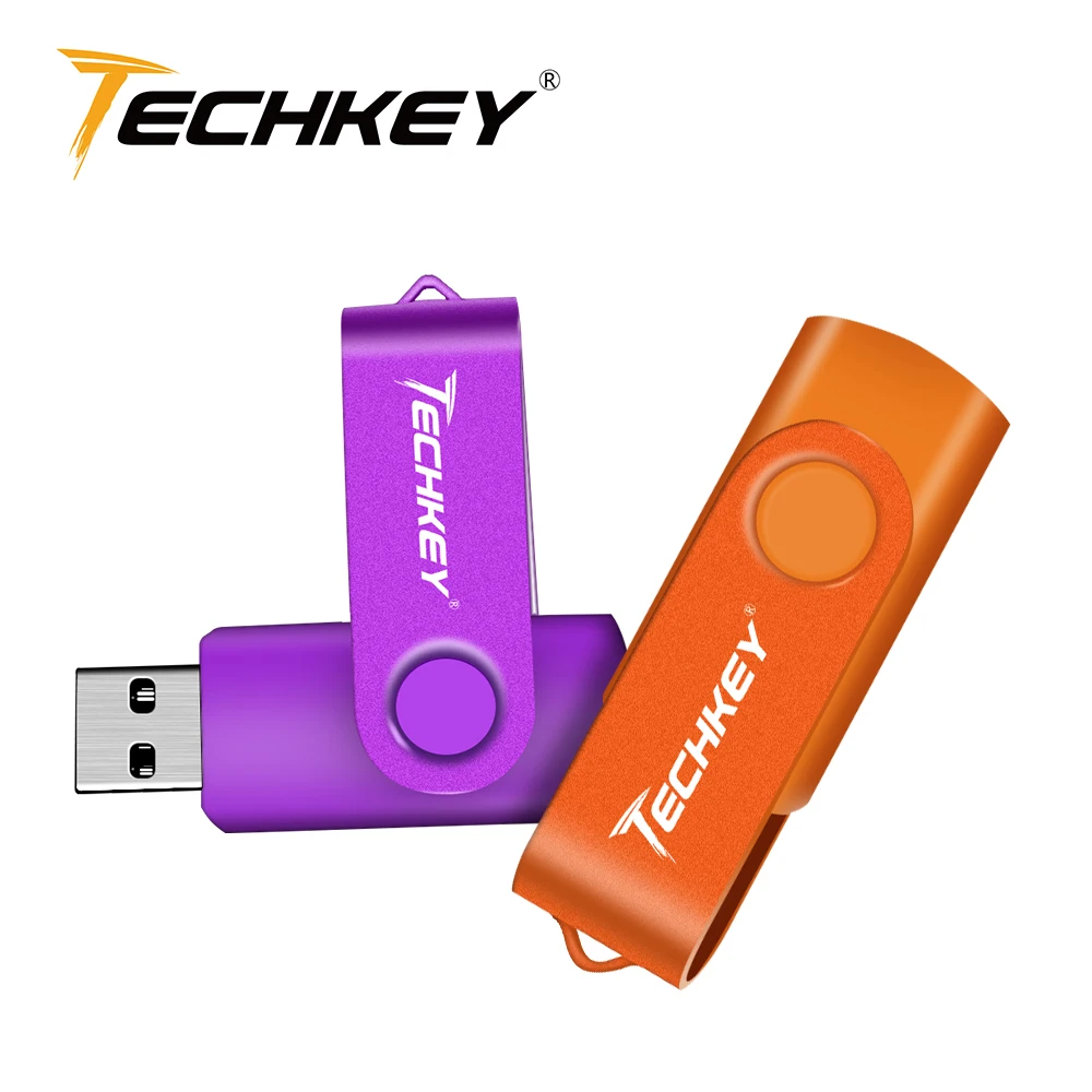 Usb флешка Techky 32 Гб Techkey 4 ГБ 8 16 ручка драйвер usb карта памяти cle 100% реальная емкость 2