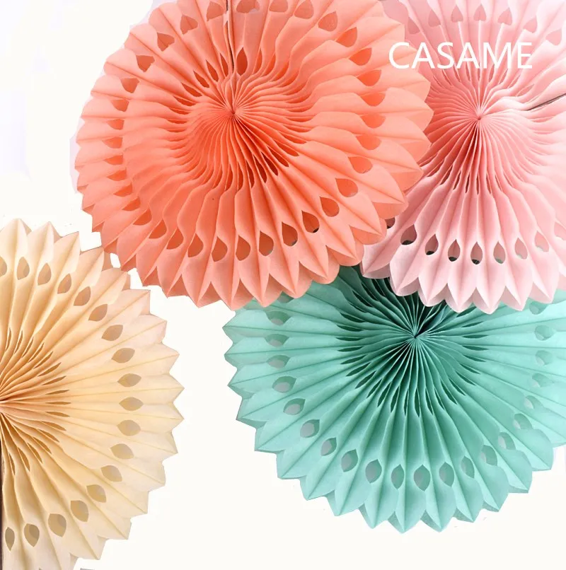 Бумажные вееры 8 дюймов декор для свадебной вечеринки бумажные ремесла подвесные