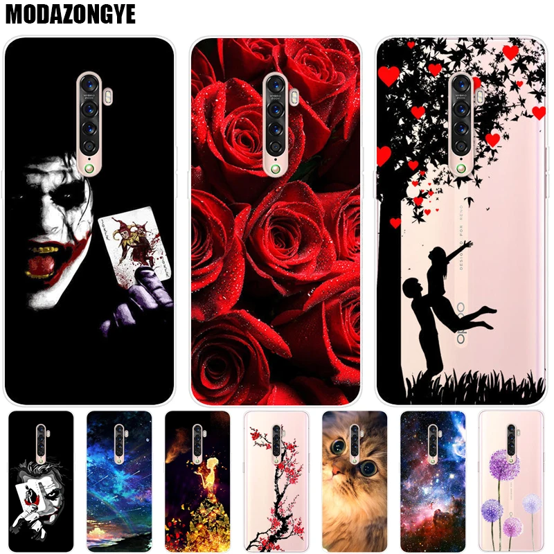 Чехол для OPPO Reno2 F чехол телефона Reno 2 2F Reno2F OPPOReno2F силиконовый мягкий ТПУ