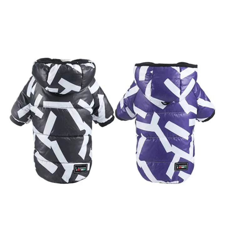

Зимняя одежда для собак, куртка для питомца, для маленьких средних собак, плотная теплая толстовка с капюшоном для чихуахуа, йоркширов, одеж...