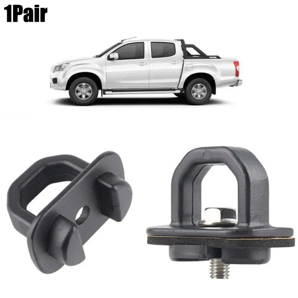 

1Pair Pickup Truck Trunk Lock Tie Down Anchors Truck Bed Cargo Hooks For Chevy Silverado GMC Sierra