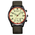 Мужские спортивные часы XINEW 2020, мужские часы, модные светящиеся кварцевые часы с календарем, армейские военные часы с нейлоновым ремешком