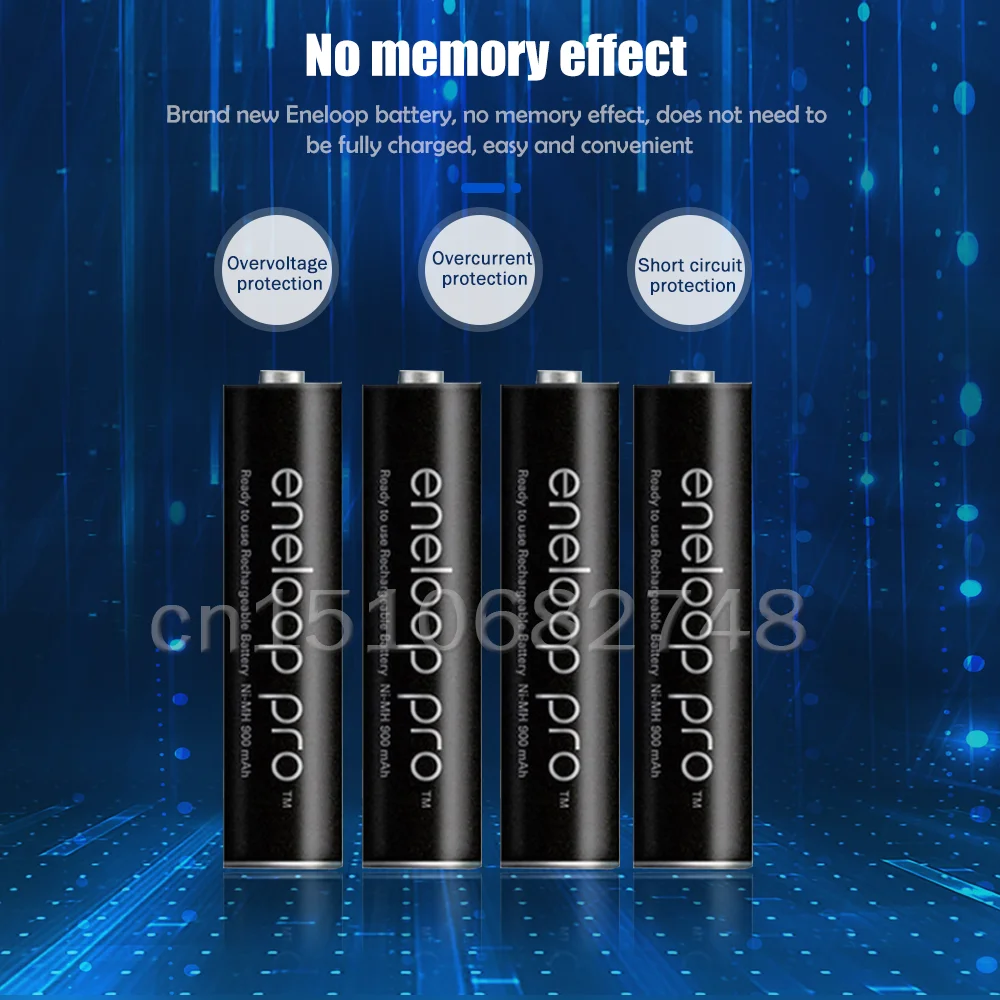 1-4 шт. Panasonic Eneloop Pro 1 2 в 950 мАч Ni-MH AAA перезаряжаемая батарея для фонарика весы Камеры