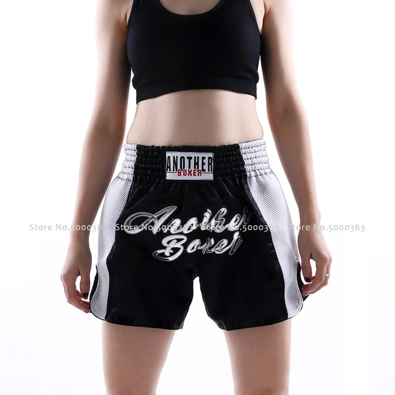 Для мужчин и женщин Bjj Muay Thai кикбоксерские шорты детские боксы для фитнеса