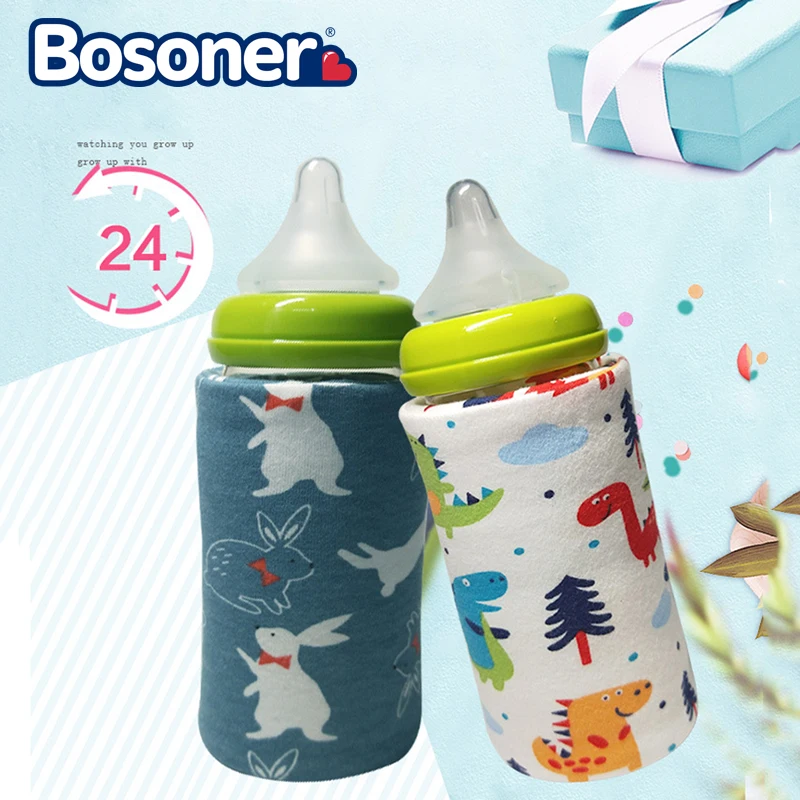 Milk bottle insulation cover winter constant temperature heating USB portable bag thickening warm milk | Мать и ребенок
