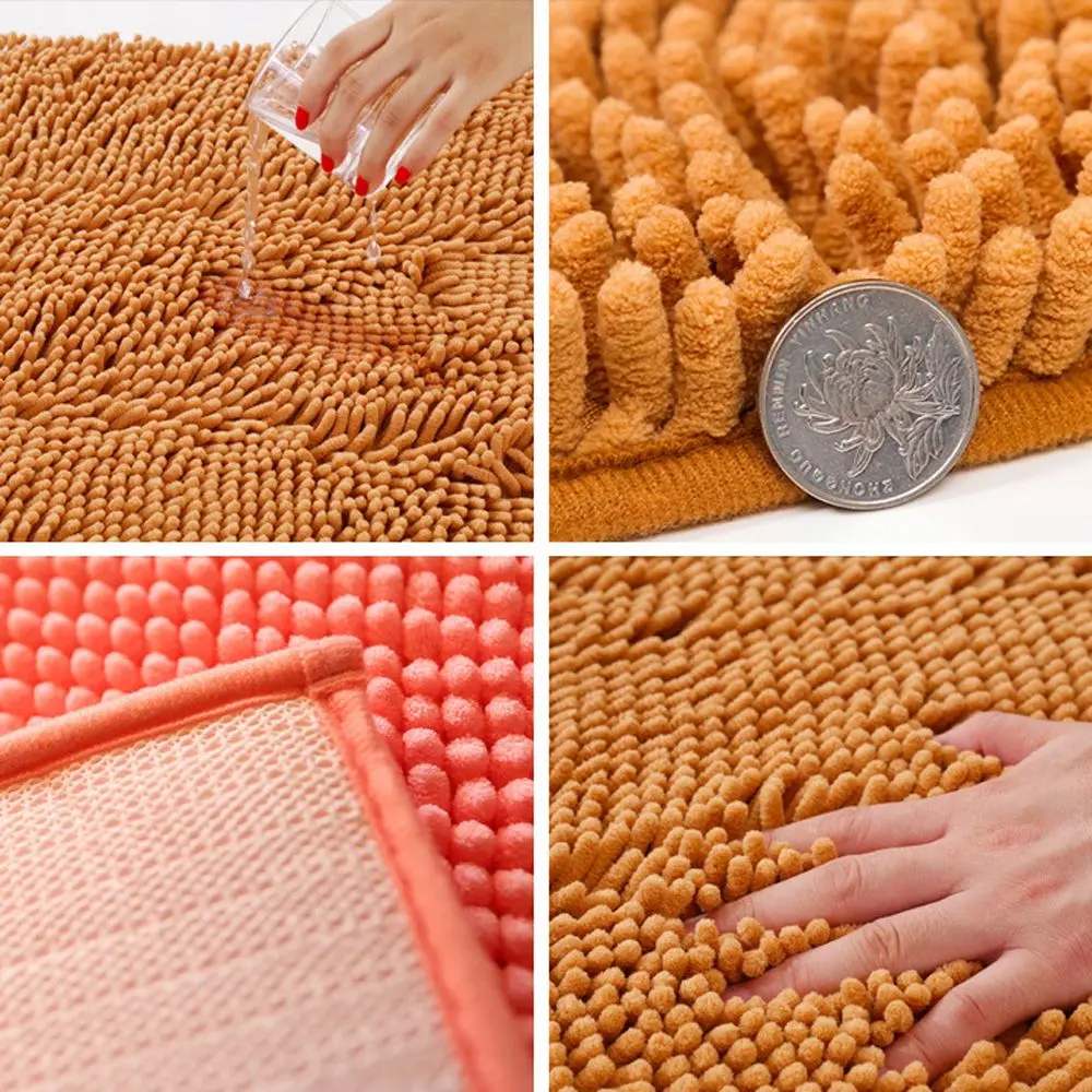 Пушистые коврики Нескользящие лохматый ковер для столовой гостиной детской