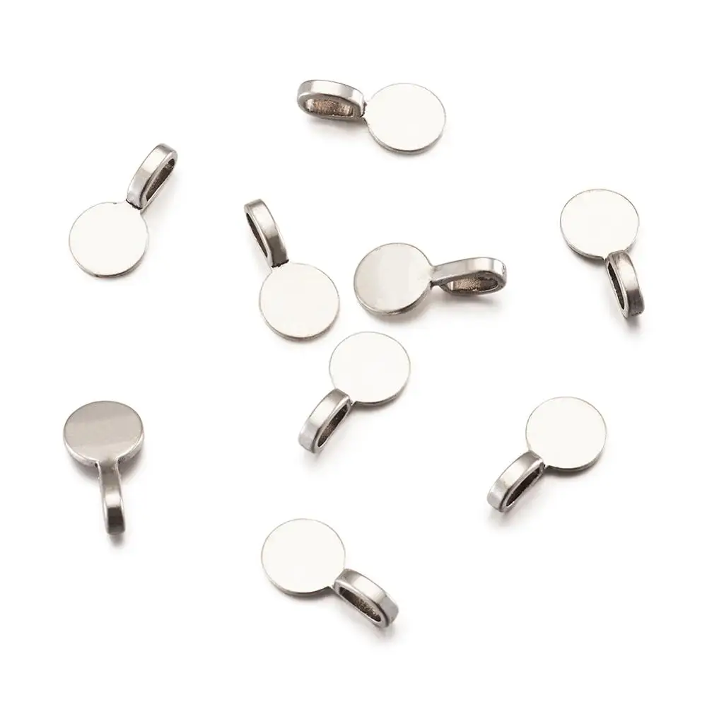 20 шт. тибетский стильный клей на плоской подвеске подвески плоские круглые