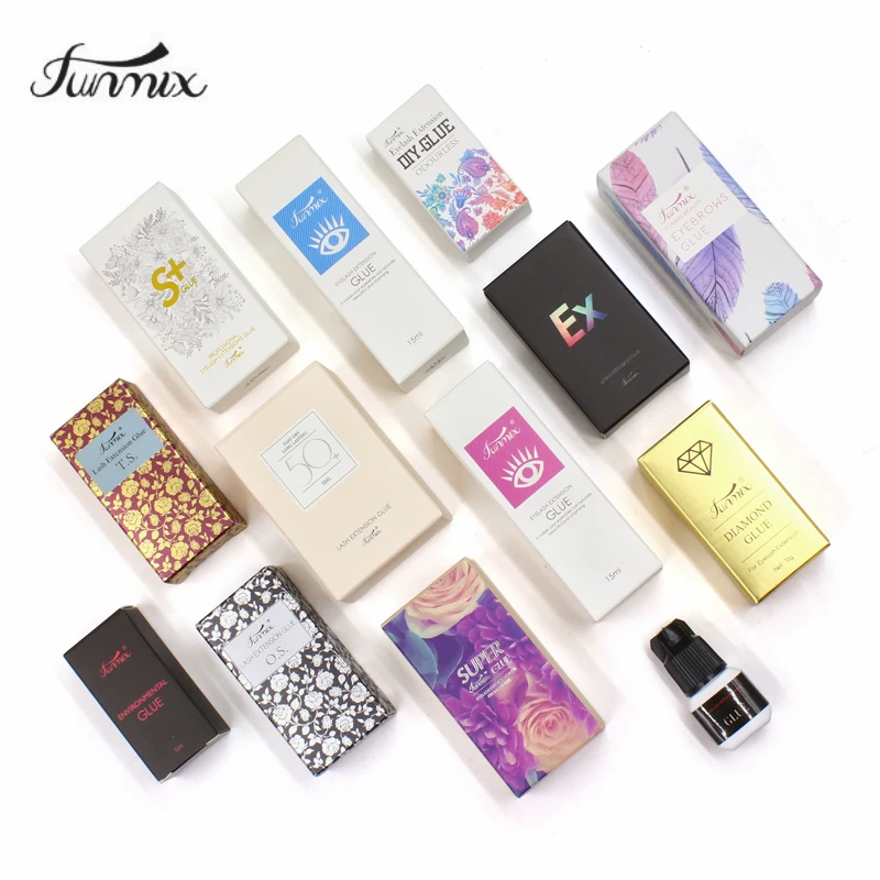 Все серии FUNMIX 5 10 г Профессиональный индивидуальный клей для ресниц 0 секунды