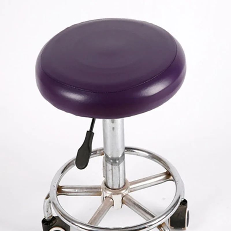 Из искусственной кожи домашний стул для столовой крышка Круглый Барный крышку