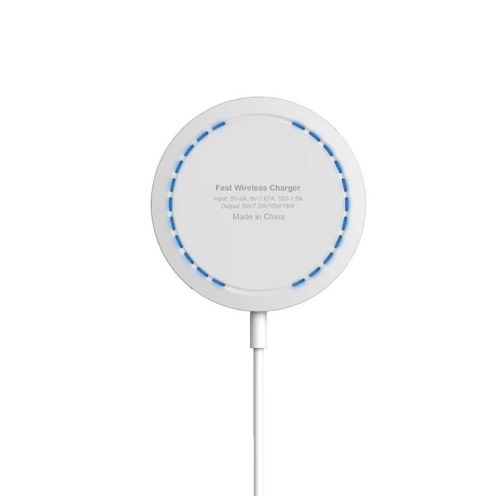 

Magsafe Wireless Charging Magnetic 15W Fast Wireless Charging 1M USB-C For iPhone 12 11 Mini Pro Max SE Huawei Samsung Xiaomi