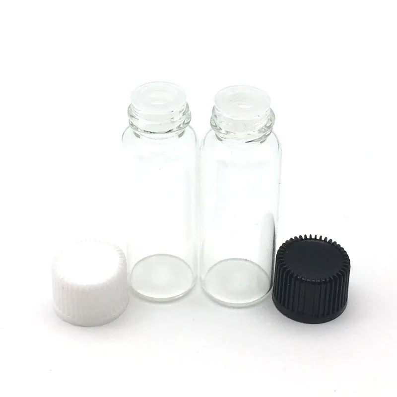 5 шт маленький образец духов прозрачная стеклянная бутылка без отверстия