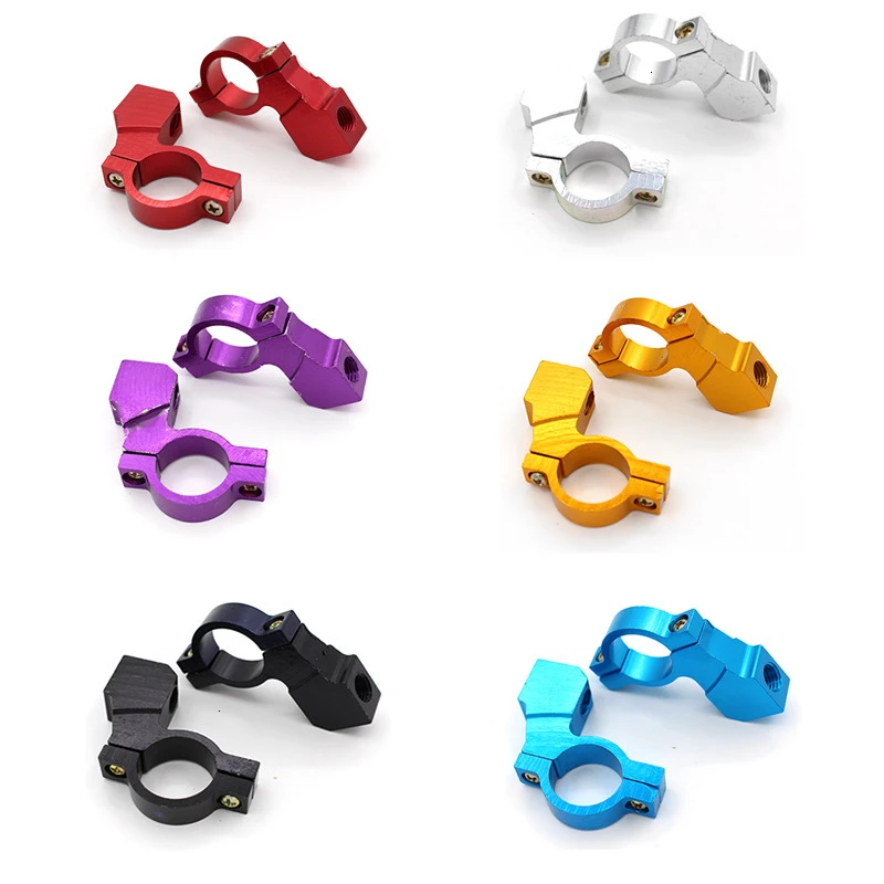 Алюминиевый сплав Универсальный 22 мм велосипед зеркало заднего вида Держатель