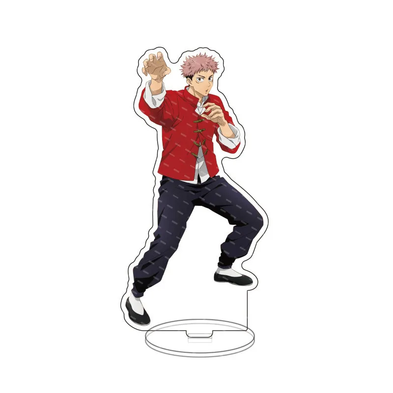 

Japan Anime Jujutsu Kaisen Acrylic Figure Stand Model Plate Desk Decor Cosplay Xmas Keychain Standing SignCheongsam Style