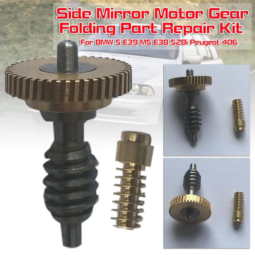 

Для BMW 5 E39 M5 E38 528i Peugeot 406 боковой зеркальный мотор редуктор Складная деталь Ремонтный комплект для 406 Coupe Break 1995-2004 Прямая поставка
