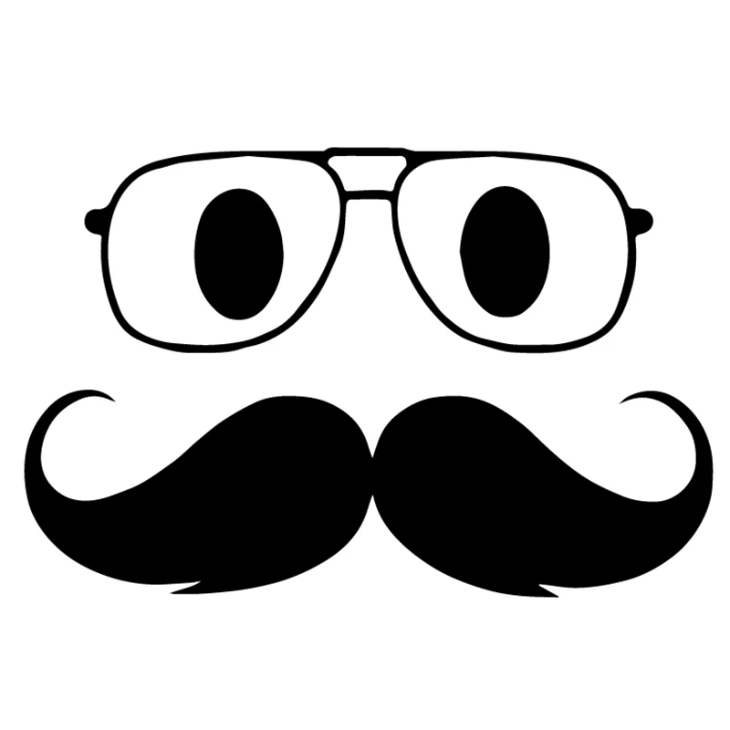 

12*7 см Красивая борода виниловая наклейка фоторамка Новинка дрейф JDM виниловая наклейка