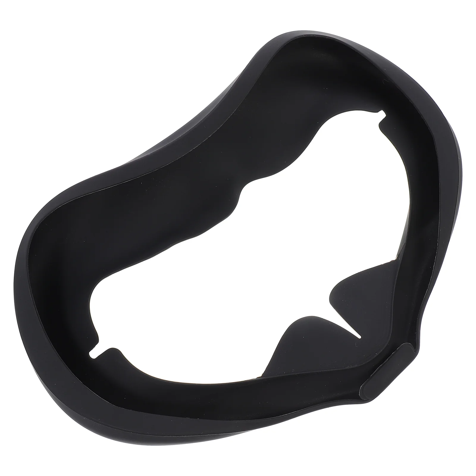 

1Pc Silicone VR Headset Face Cushion Pad Compatible for Oculus Quest 2 (Black)