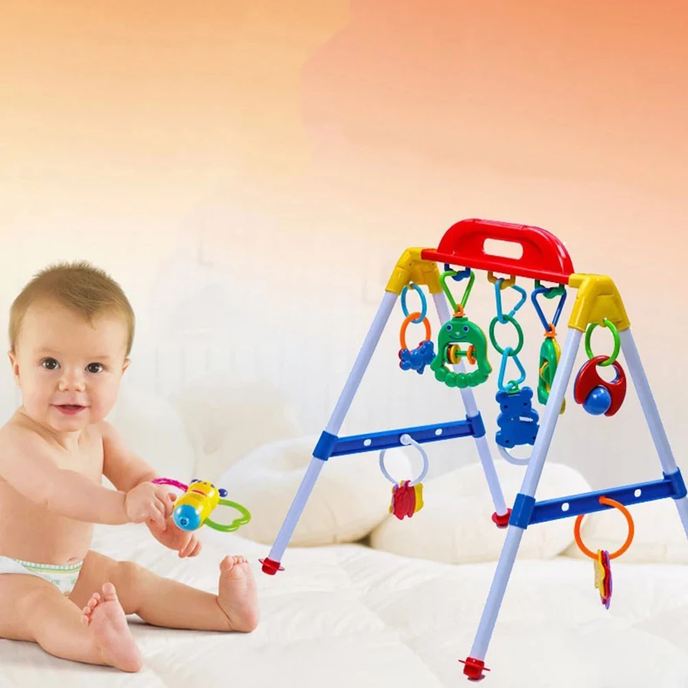 Детский спортивный крест-бар треугольное круглое кольцо Playgym игрушки развивающие Дети Рождественский подарок Помощь ребенку для повышения формы цвет познания