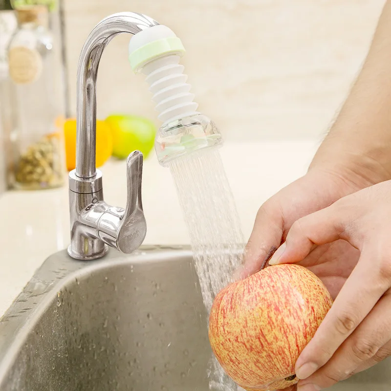 

1Pcs/360 Degree Adjustable Faucet Extender Shower Water Tap Gadget Water Tap Extension Filter Kitchen Bathroom Accessories