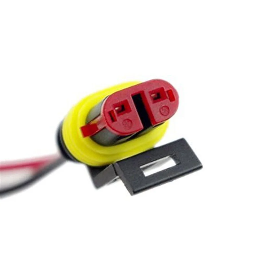 

5PCS New arrival 5 Kit 2 Pin Way Car Waterproof Electrical Connector Plug with Wire AWG Marine Hot selling