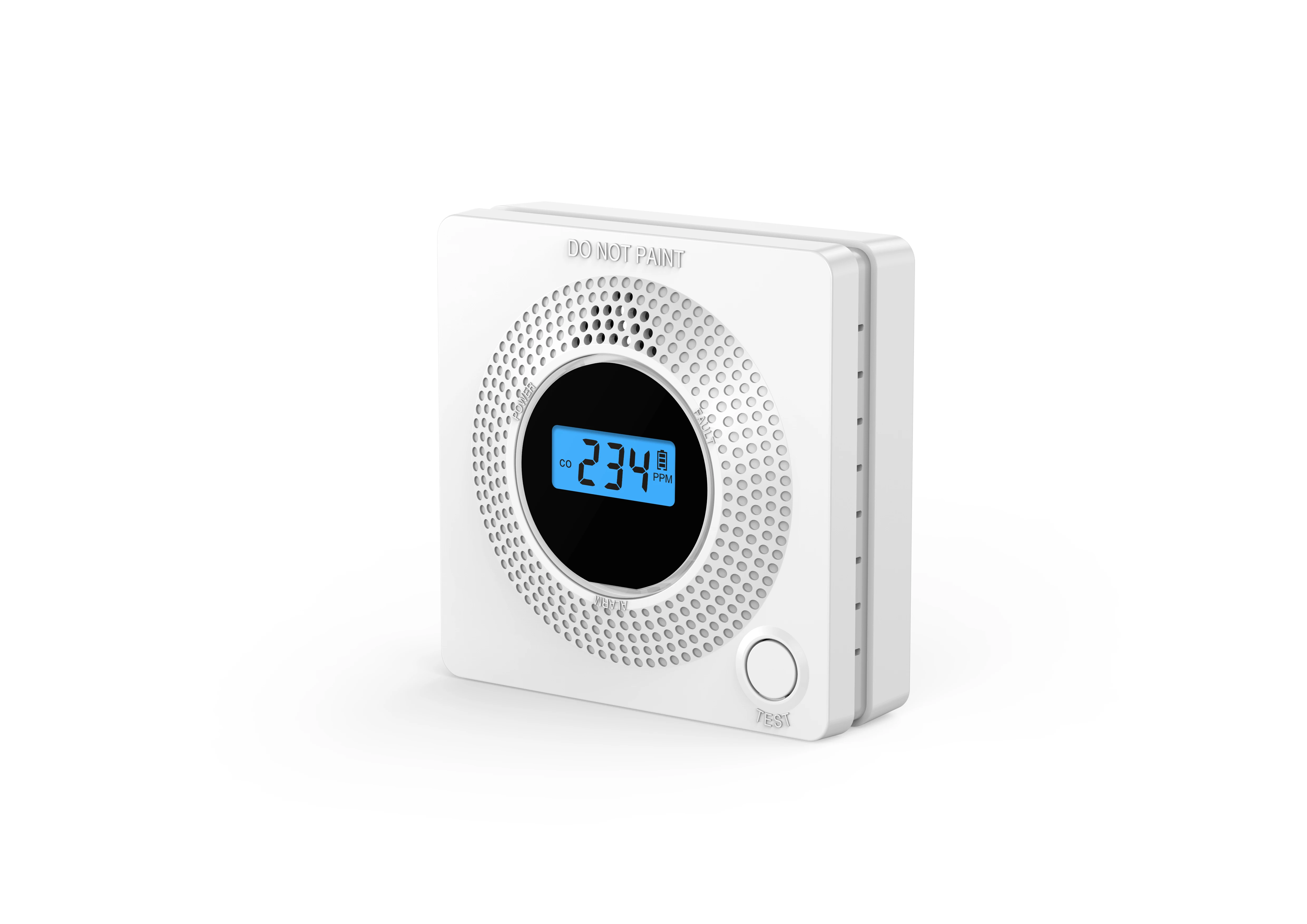 Tuya wi fi detector de monóxido carbono display lcd 85db sirene som sensor concentração co alarme inteligente CO | Безопасность и