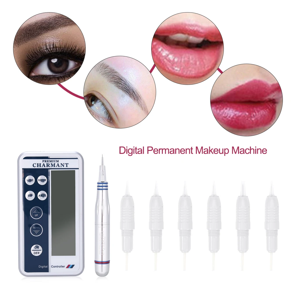 Профессиональный электрический цифровой контроллер набор для микроблейдинга