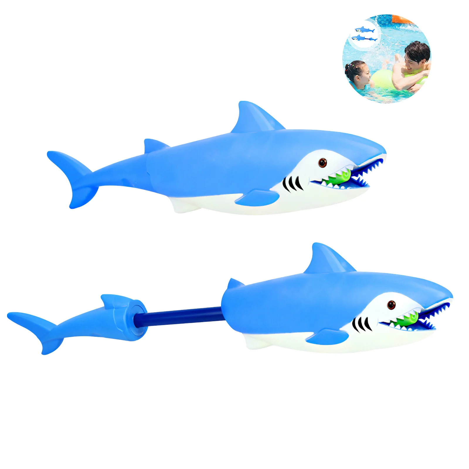 

Портативный водяной пистолет-распылитель, выдвижной водяной пистолет, милый пластиковый ручной распылитель воды с животными, летняя игруш...