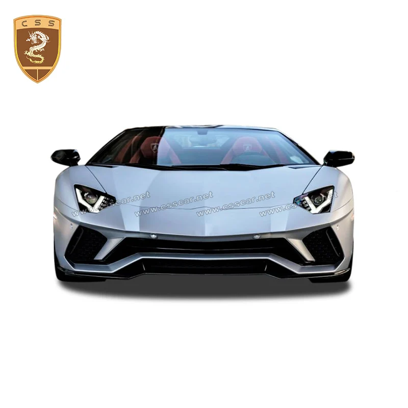 Подходит для 2014-2016 Lamborghini Aventador S LP740 передний бампер OEM стиль автомобильный