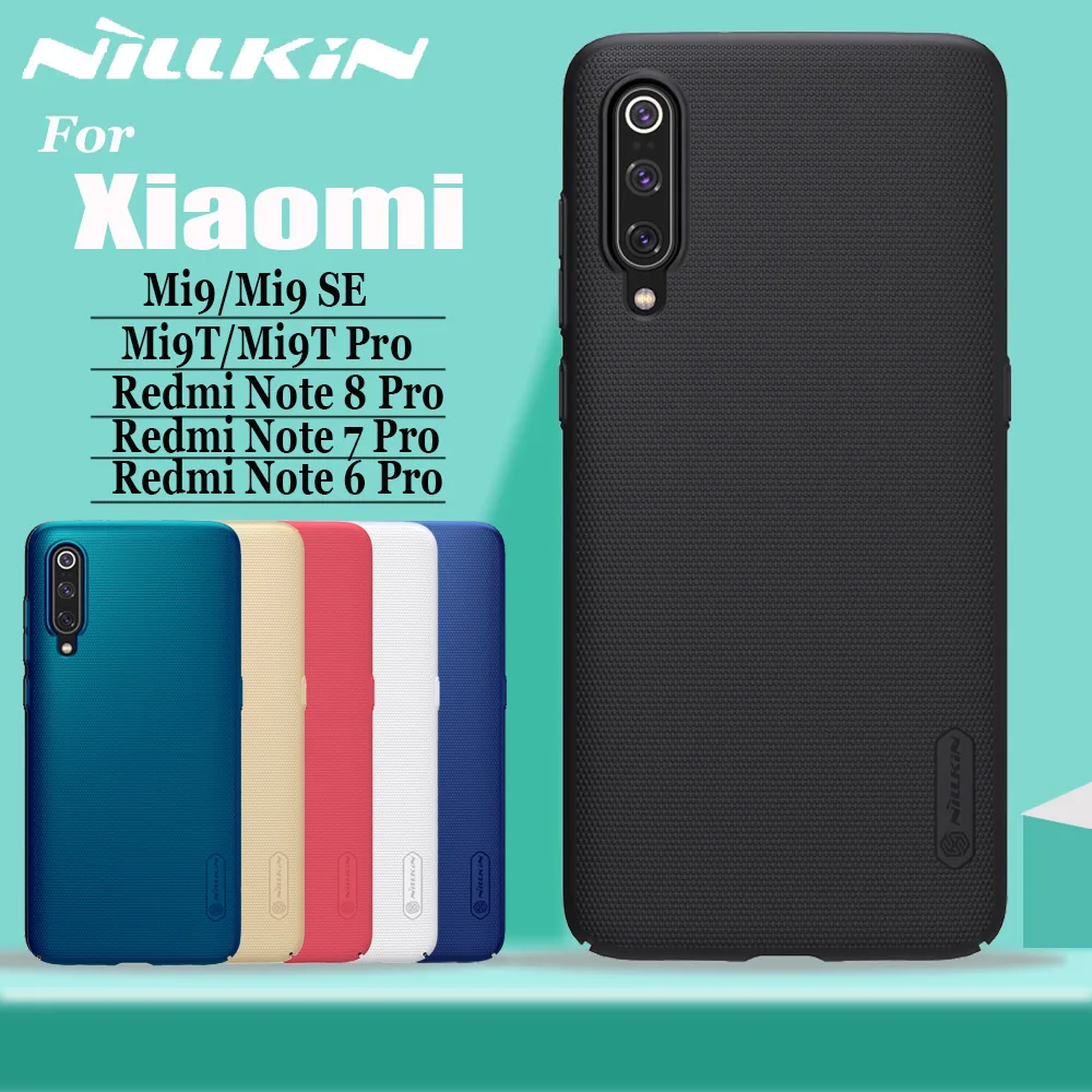 Чехол Nillkin для Xiaomi mi 9 mi 9 SE mi 9T mi 9T Pro, матовый защитный чехол для Xiao mi Red mi Note 8T 8 7 5 Pro 8A 7A