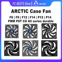 arctic f8 f9 f12 f14 p12 p14 pwm pst co computer case silent cooling fan pmw temperature control cooler fan