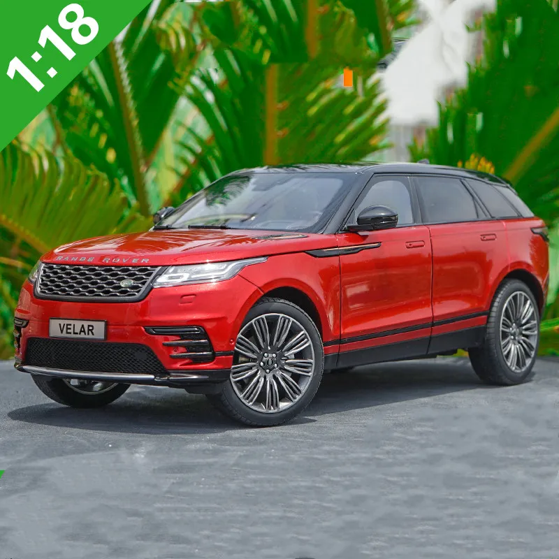Изысканная модель 1:18 LCD VELAR SUV из сплава высокая имитация Высококачественная