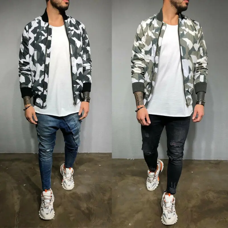 Осенние модные мужские куртки камуфляжные уличные водонепроницаемые