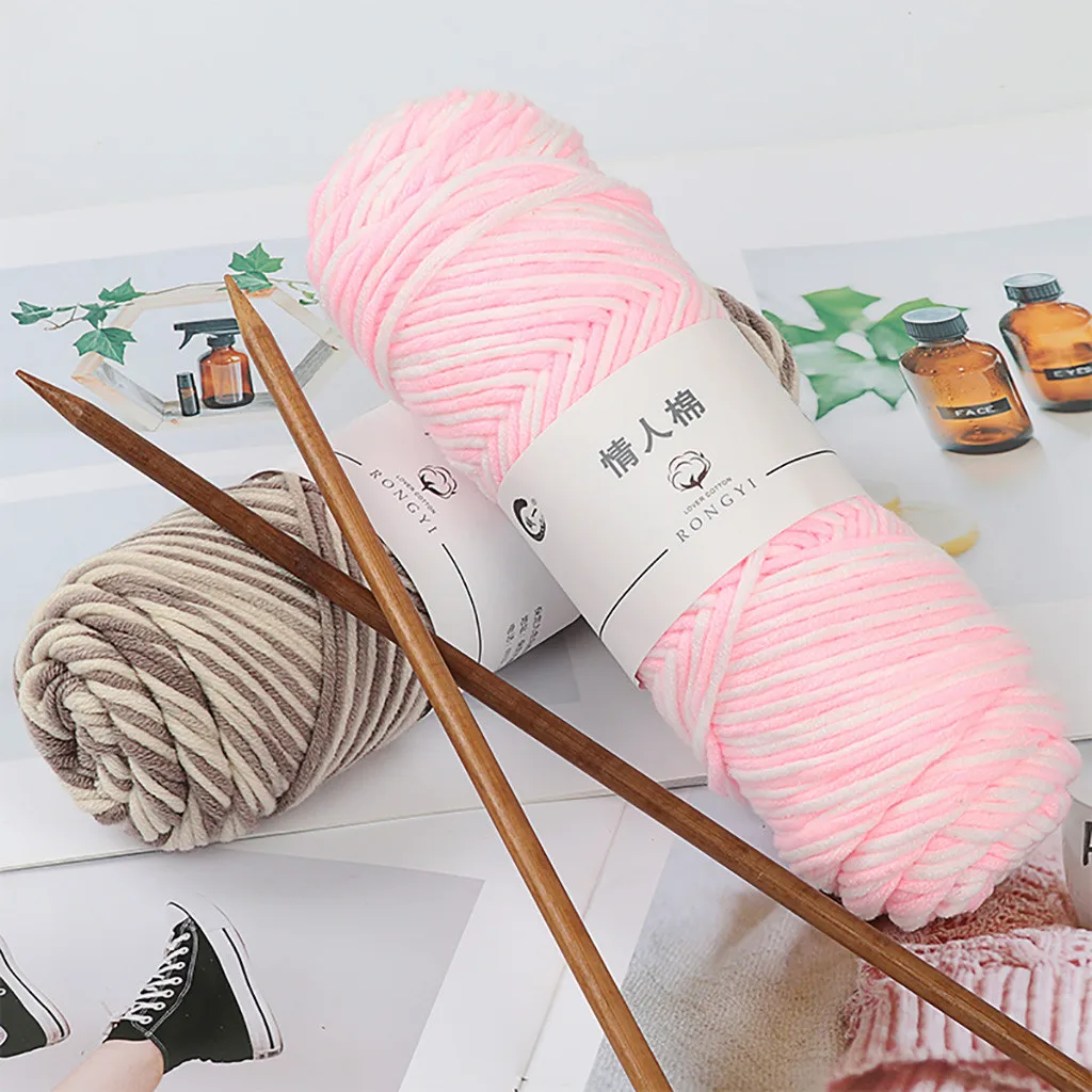 Ручная работа сделай сам шарф свитер пальто нитка Детская Толстая шерстяная