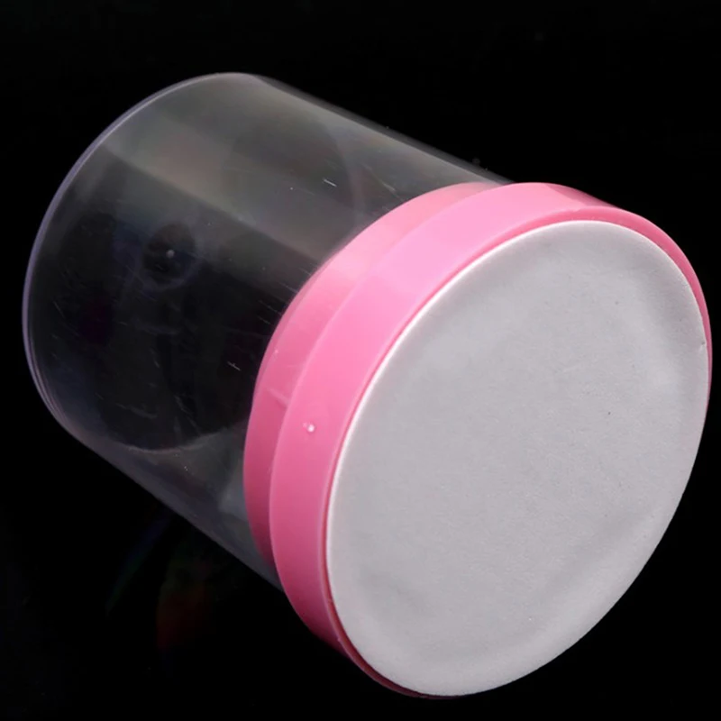 

1Pcs 48 Holes Nail Drill Bits Holder Display Standing With Clear Storage Box Nail Tool Accessories