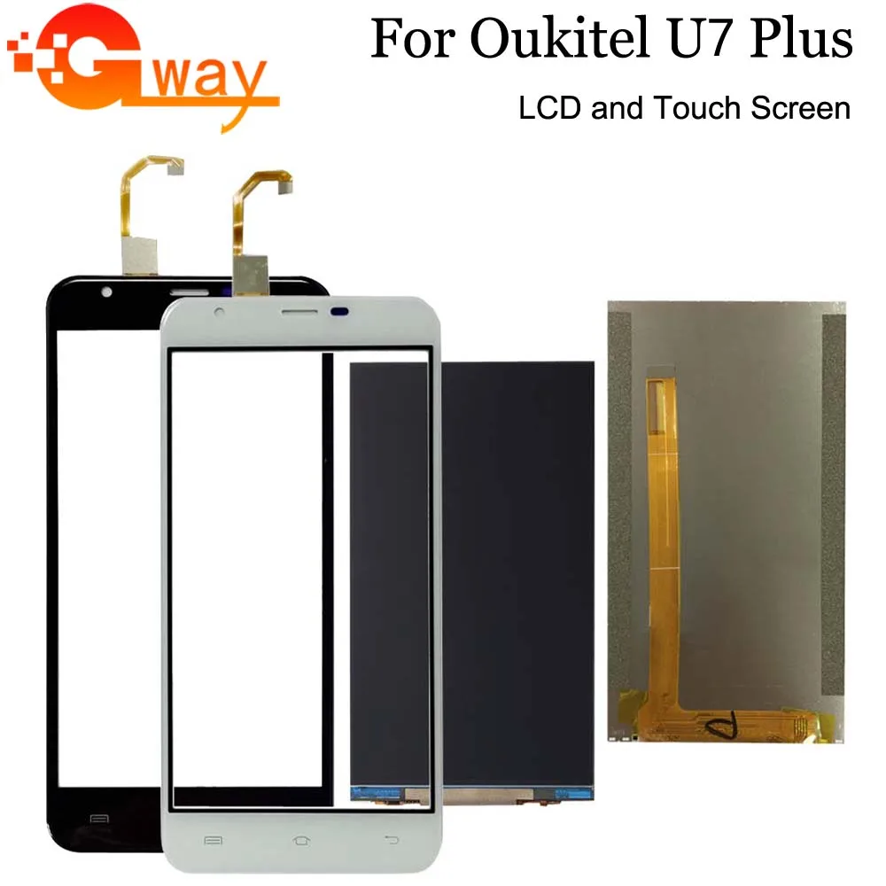 Сменный сенсорный ЖК дисплей FSTGWAY для Oukitel U7 plus Android 7 0|Экраны мобильных телефонов|