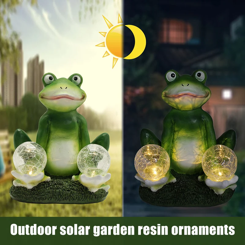 

Economical Frog Resin Crafts Decoration Character Sculptures For Home Garden Decoration Ornaments ds99
