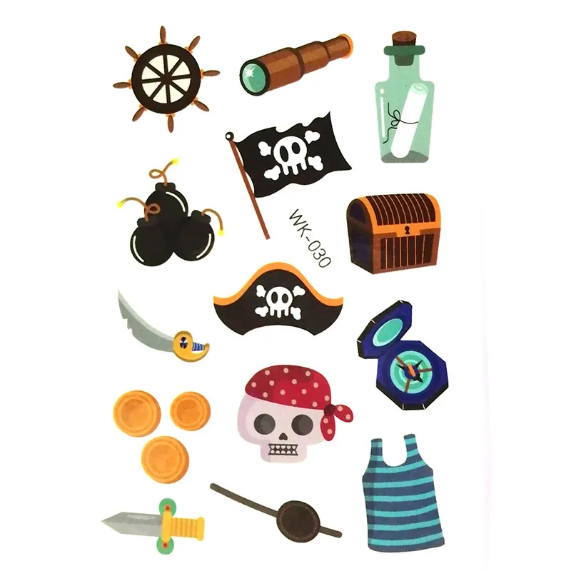 10 шт. водостойкие временные тату-наклейки для тела | Красота и здоровье