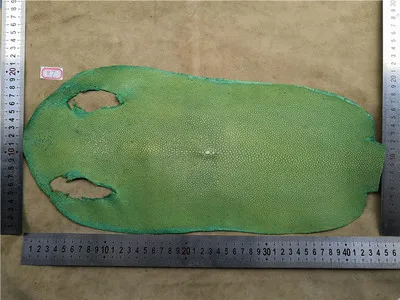 4 Большой размер полированная жемчужная рыбья кожа, скат Кожа DIY Специальная кожа для кошелька короткая застежка комплекты для телефонов ремешок упаковка для карт - Цвет: 4