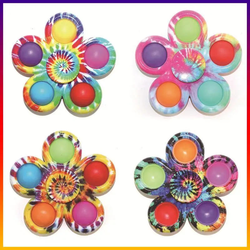 

Pop Fidget Toy Beautiful Decompression Flower Develop Intelligence Children Love All The Leisure Time Pinch Pinch Happy All Day