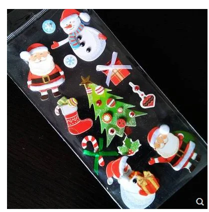 Scrapbooking Christmas DIY greeting card album naklejki gift 3D scrapbooking noel accessories | Дом и сад