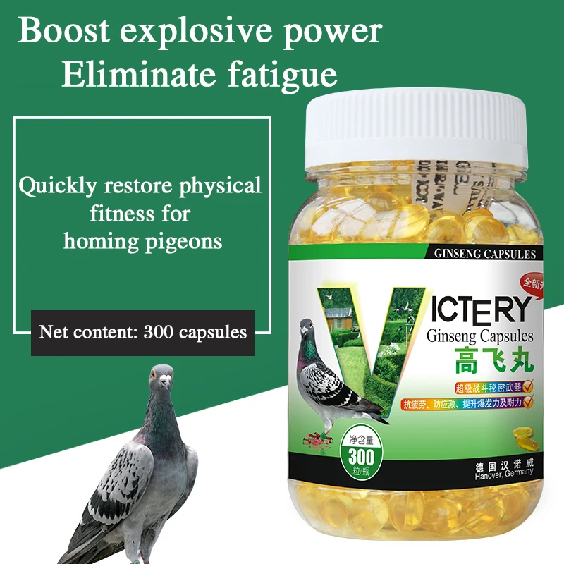 

Pigeon racing to enhance explosive power, eliminate fatigue, quickly recover, and return home 300 pigeon health supplements