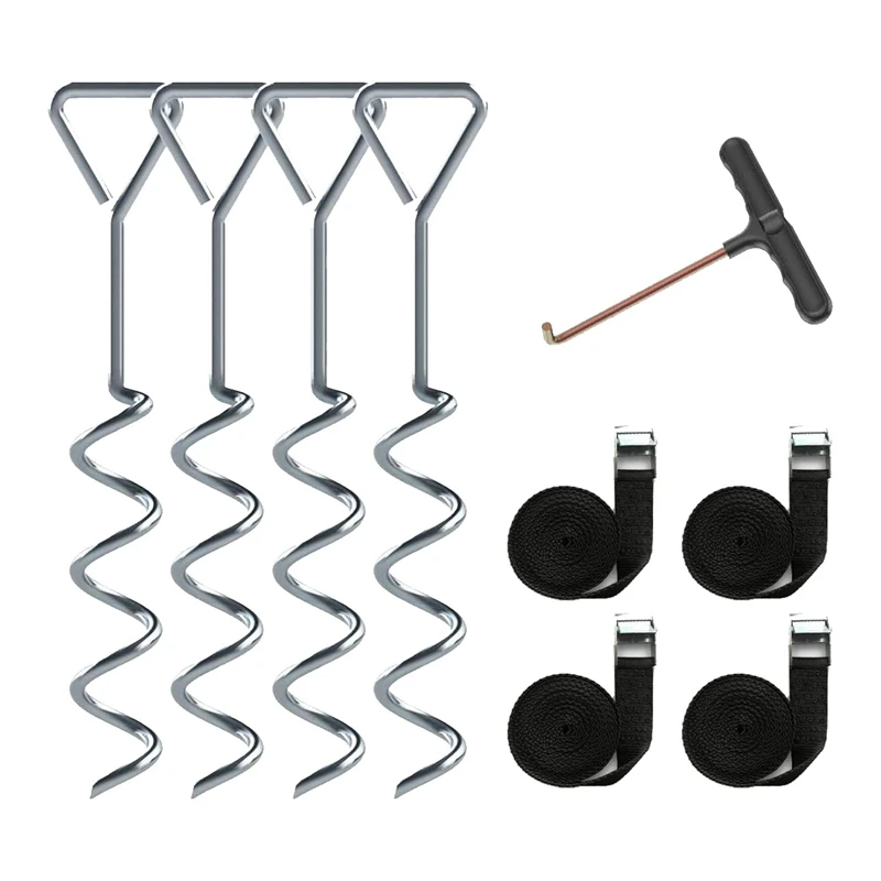 

Подставки для батута сверхмощные с пружинным тяговым инструментом, стандартные стальные подставки в форме штопорта