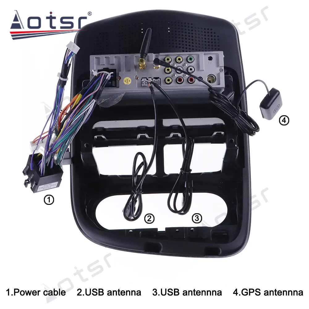 

Aotsr Android 9.0 4+64GB Car Radio Player GPS Navigation DSP For Renault Clio 2013 - 2015 Car Video HD 10 Inch Multimedia Player