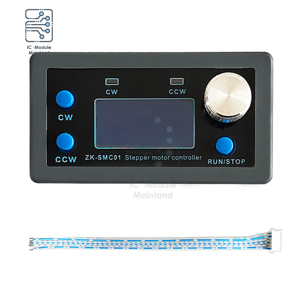 

SMC01 4257 Stepper Motor Controller Pulse Angle Forward and Reverse Speed Regulation Module Board Programmable PLC