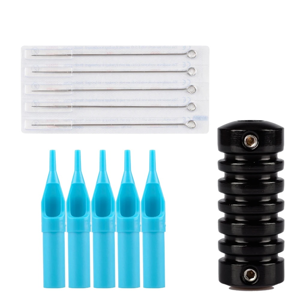 Complete Tattoo Kit One Machine Gun Supplies 20Pcs Pigment Inks With Power Supply Set Permanent Makeup | Красота и здоровье