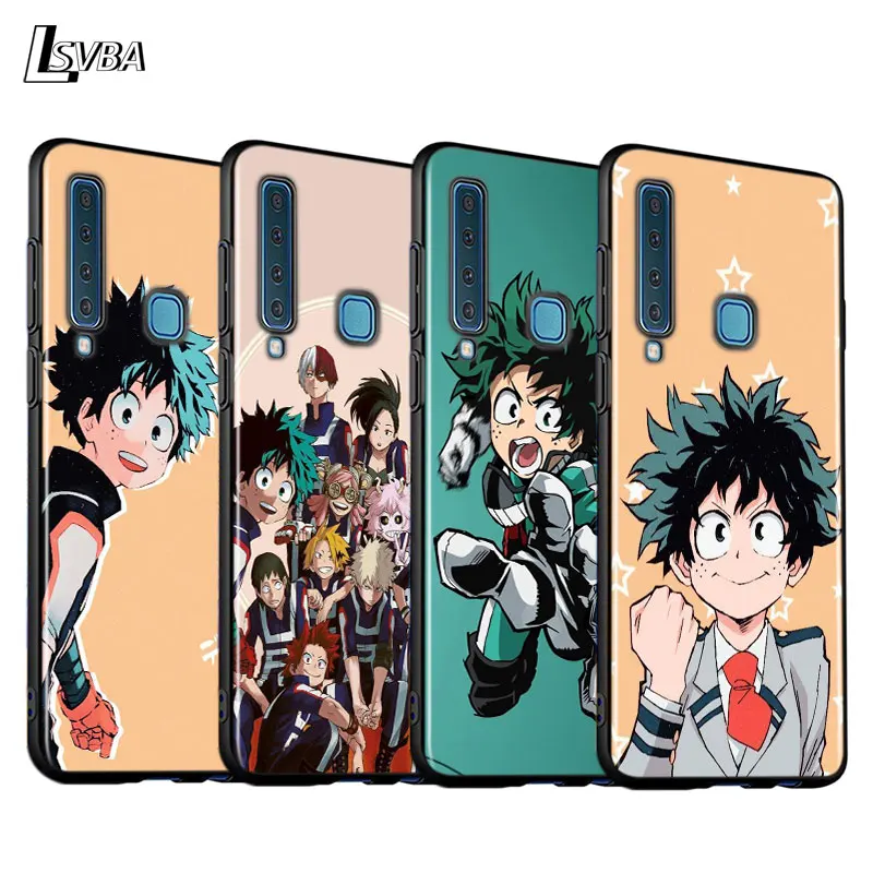 Черный чехол My Hero Academia для Samsung A9 A7 2018 Galaxy A8 A6 Plus A5 A3 2017 телефона | Мобильные