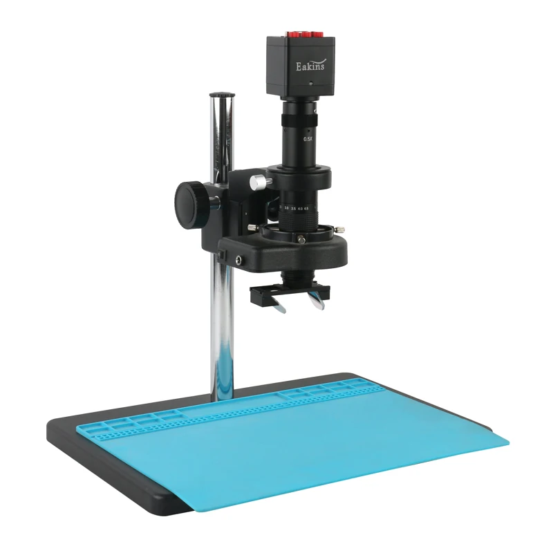 

1080P SONY iMX307 HDMI VGA video microscope camera 3D 2D Dual Mode continouasly variable zoom 180xC-mount Lens For PCB Soldering